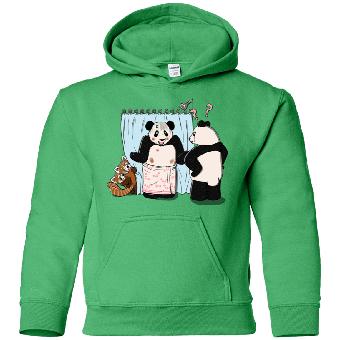 Sweatshirts Irish Green / YS Panda Infidelity Youth Hoodie