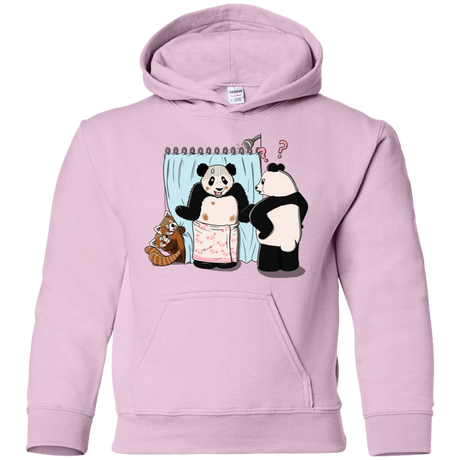 Sweatshirts Light Pink / YS Panda Infidelity Youth Hoodie
