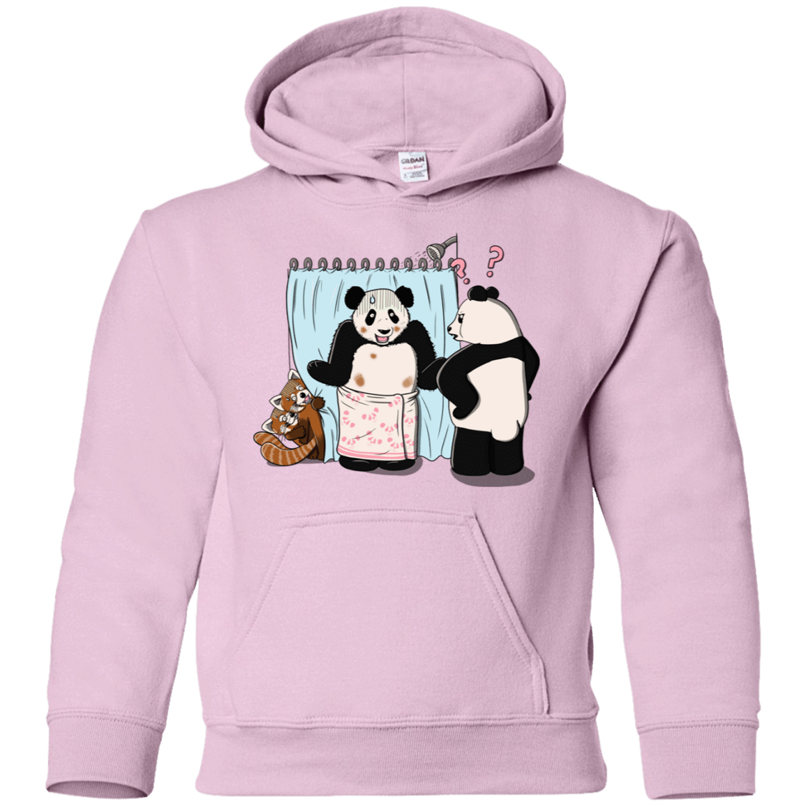 Sweatshirts Light Pink / YS Panda Infidelity Youth Hoodie