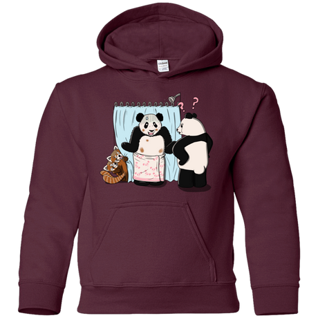 Sweatshirts Maroon / YS Panda Infidelity Youth Hoodie