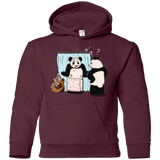 Sweatshirts Maroon / YS Panda Infidelity Youth Hoodie