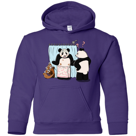 Sweatshirts Purple / YS Panda Infidelity Youth Hoodie