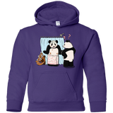 Sweatshirts Purple / YS Panda Infidelity Youth Hoodie