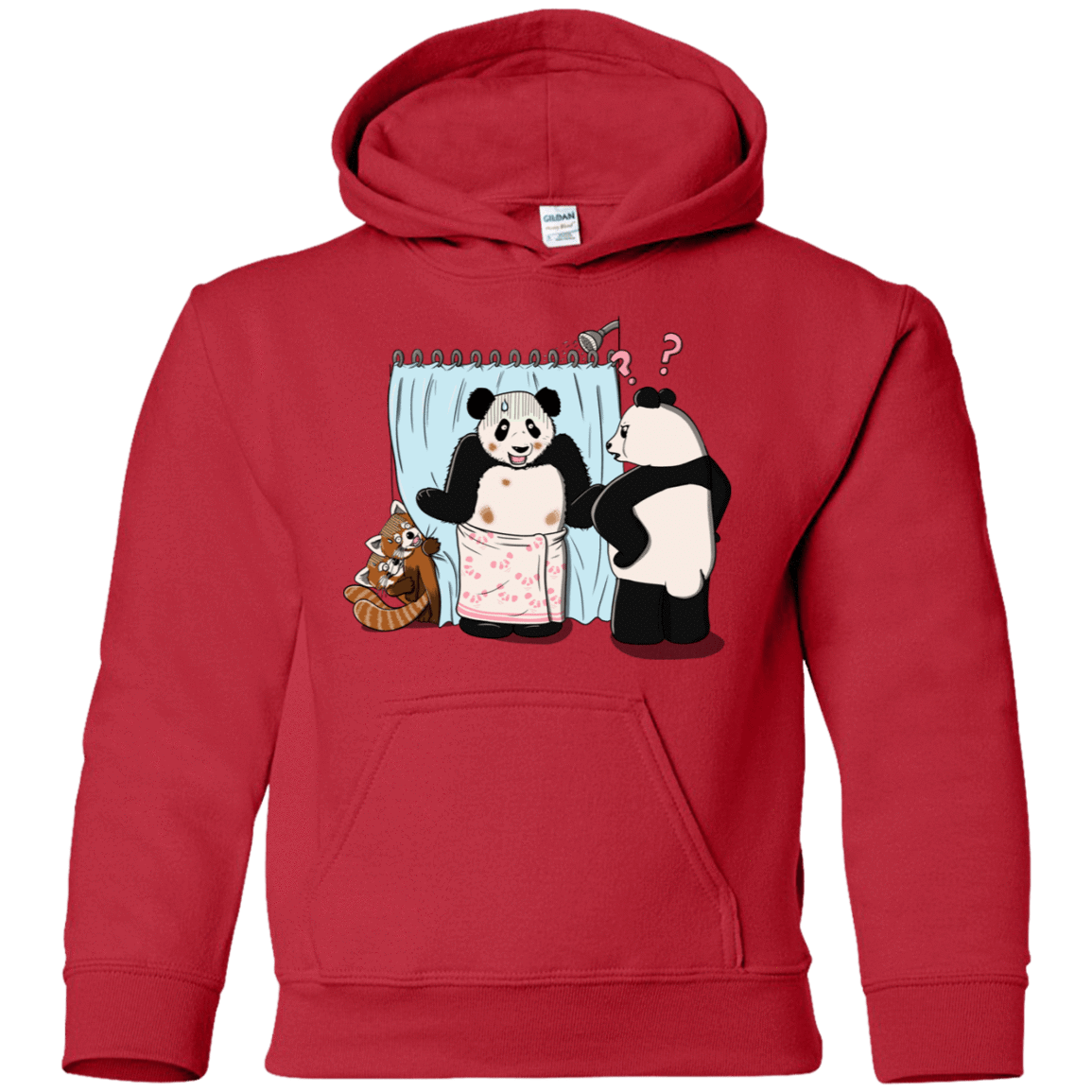 Sweatshirts Red / YS Panda Infidelity Youth Hoodie