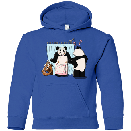 Sweatshirts Royal / YS Panda Infidelity Youth Hoodie