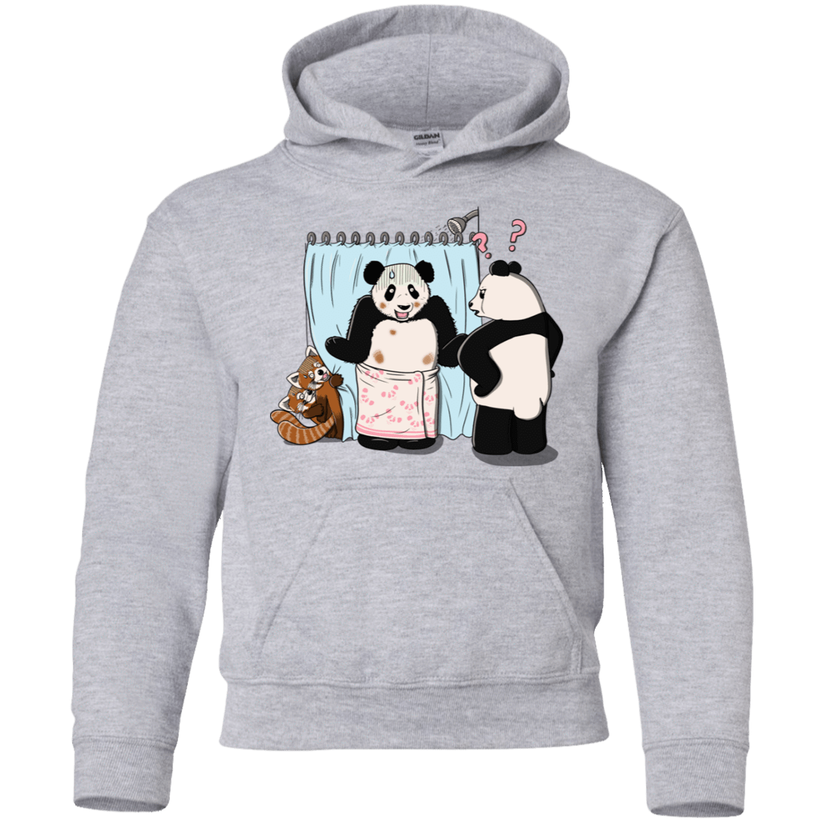 Sweatshirts Sport Grey / YS Panda Infidelity Youth Hoodie