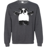 Sweatshirts Dark Heather / S Panda Ink Crewneck Sweatshirt