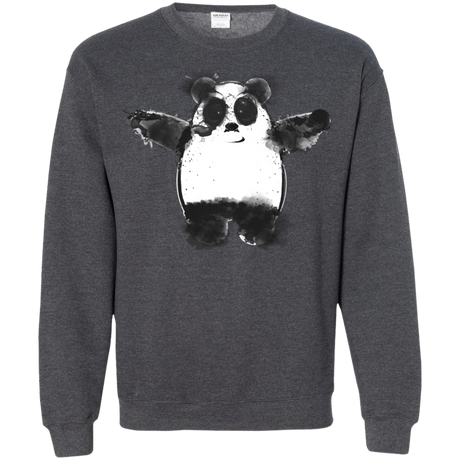 Sweatshirts Dark Heather / S Panda Ink Crewneck Sweatshirt