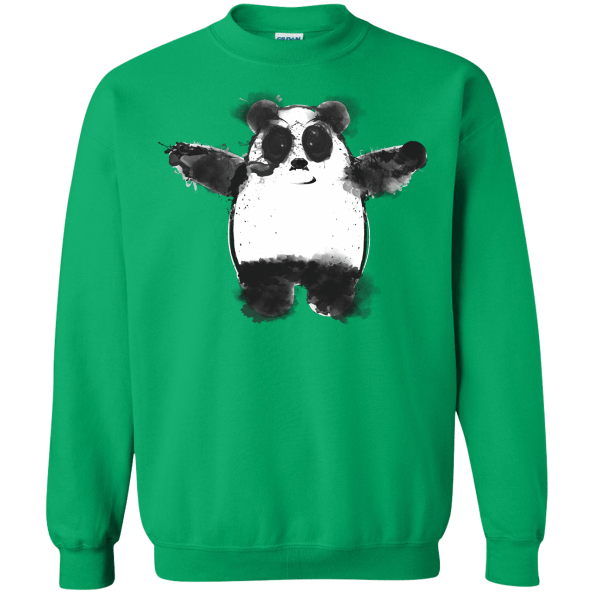 Sweatshirts Irish Green / S Panda Ink Crewneck Sweatshirt