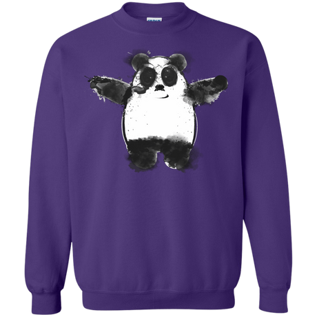 Sweatshirts Purple / S Panda Ink Crewneck Sweatshirt