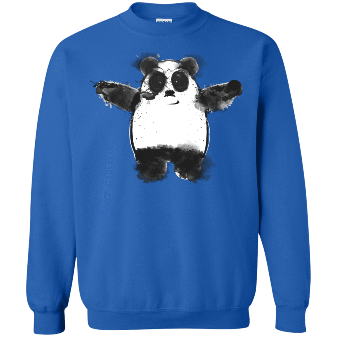 Sweatshirts Royal / S Panda Ink Crewneck Sweatshirt