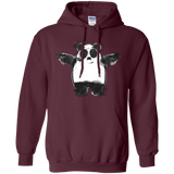 Sweatshirts Maroon / S Panda Ink Pullover Hoodie