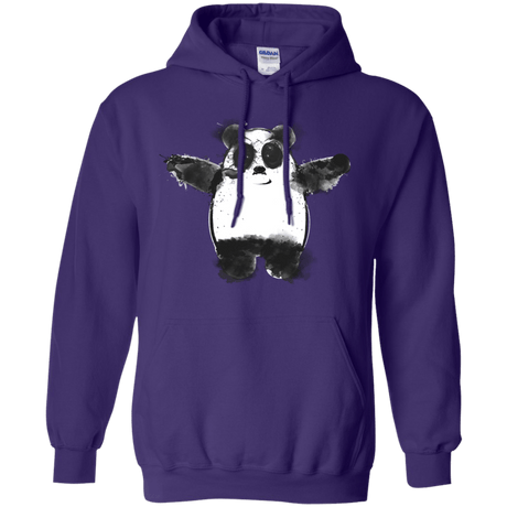Sweatshirts Purple / S Panda Ink Pullover Hoodie