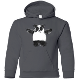 Sweatshirts Charcoal / YS Panda Ink Youth Hoodie
