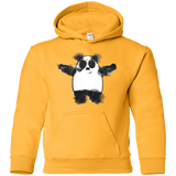 Sweatshirts Gold / YS Panda Ink Youth Hoodie