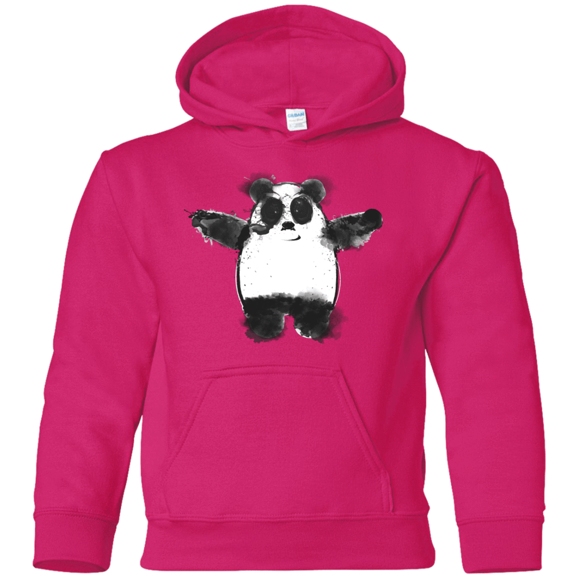 Sweatshirts Heliconia / YS Panda Ink Youth Hoodie