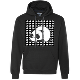 Sweatshirts Black / S Panda Premium Fleece Hoodie