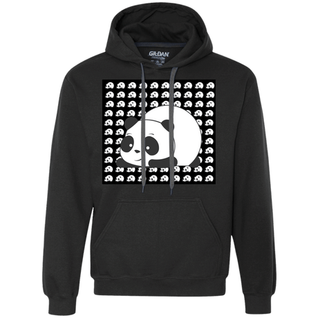 Sweatshirts Black / S Panda Premium Fleece Hoodie