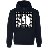 Sweatshirts Navy / S Panda Premium Fleece Hoodie