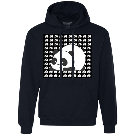 Sweatshirts Navy / S Panda Premium Fleece Hoodie