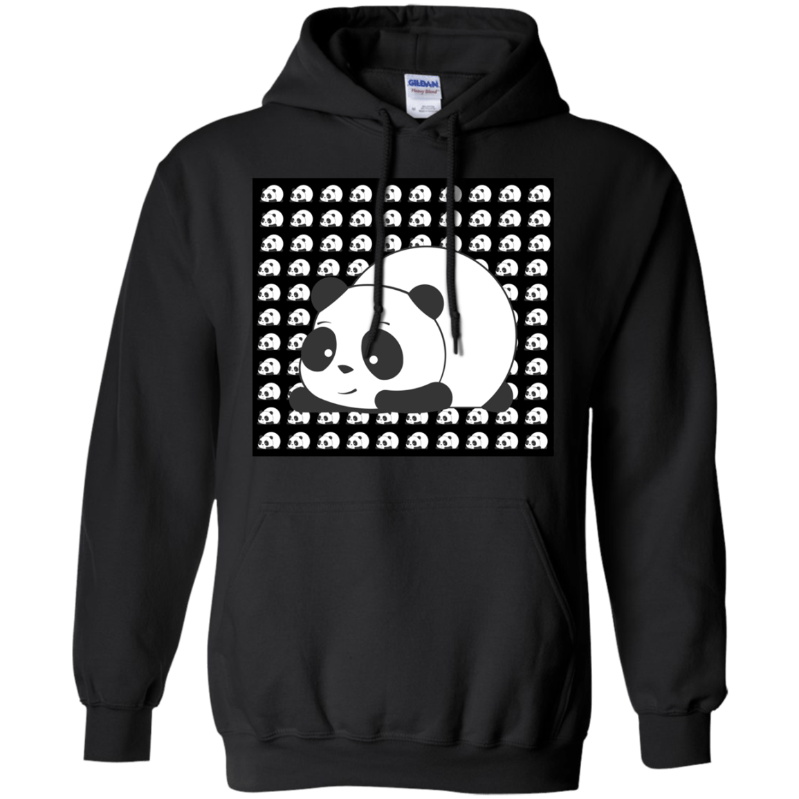 Sweatshirts Black / S Panda Pullover Hoodie