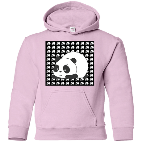 Sweatshirts Light Pink / YS Panda Youth Hoodie