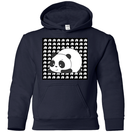 Sweatshirts Navy / YS Panda Youth Hoodie