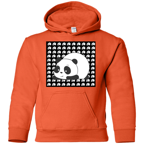 Sweatshirts Orange / YS Panda Youth Hoodie