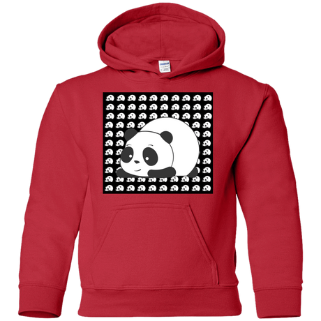 Sweatshirts Red / YS Panda Youth Hoodie