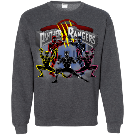 Sweatshirts Dark Heather / Small Panther Rangers Crewneck Sweatshirt