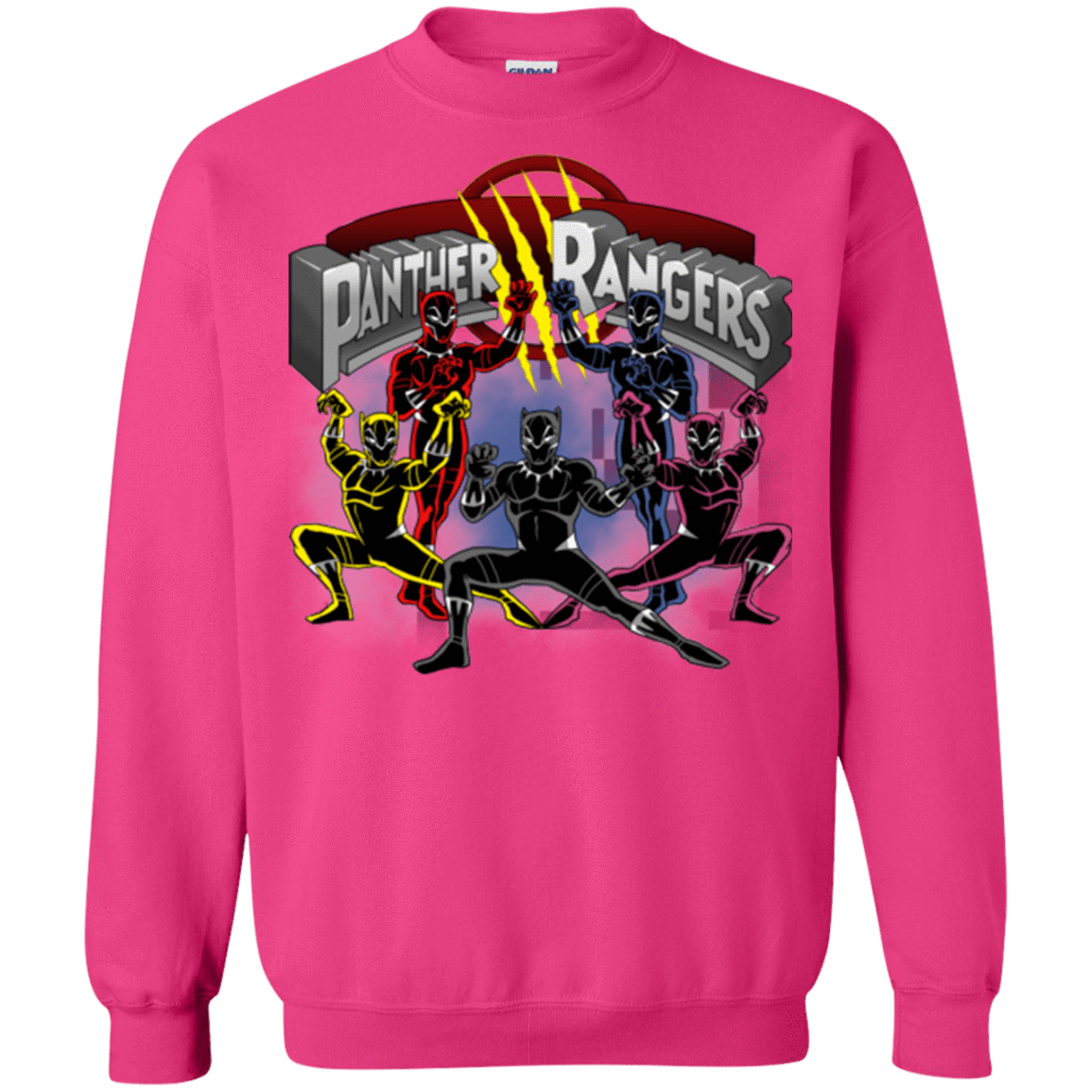 Sweatshirts Heliconia / Small Panther Rangers Crewneck Sweatshirt
