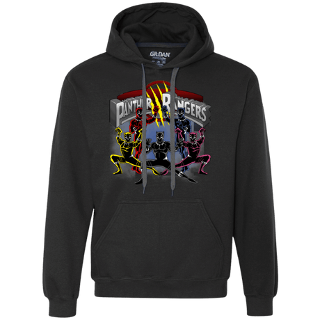 Sweatshirts Black / Small Panther Rangers Premium Fleece Hoodie