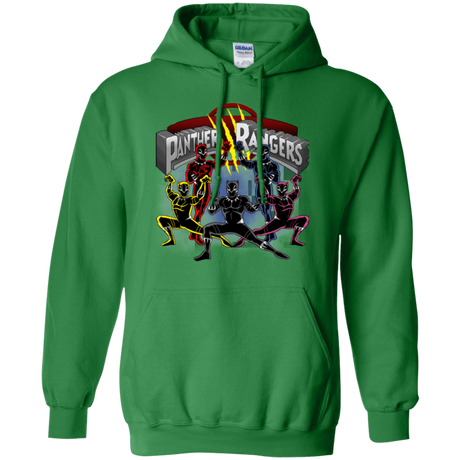 Sweatshirts Irish Green / Small Panther Rangers Pullover Hoodie
