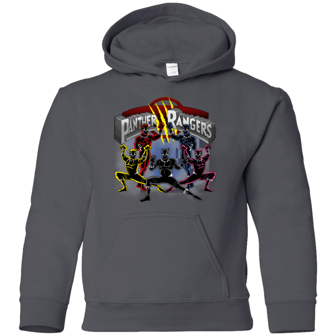 Sweatshirts Charcoal / YS Panther Rangers Youth Hoodie