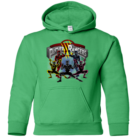 Sweatshirts Irish Green / YS Panther Rangers Youth Hoodie