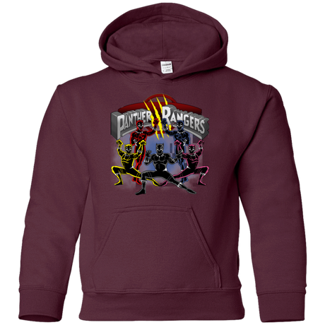 Sweatshirts Maroon / YS Panther Rangers Youth Hoodie