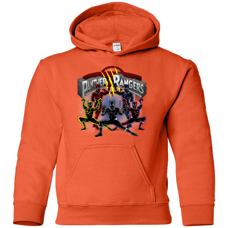 Sweatshirts Orange / YS Panther Rangers Youth Hoodie