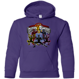 Sweatshirts Purple / YS Panther Rangers Youth Hoodie