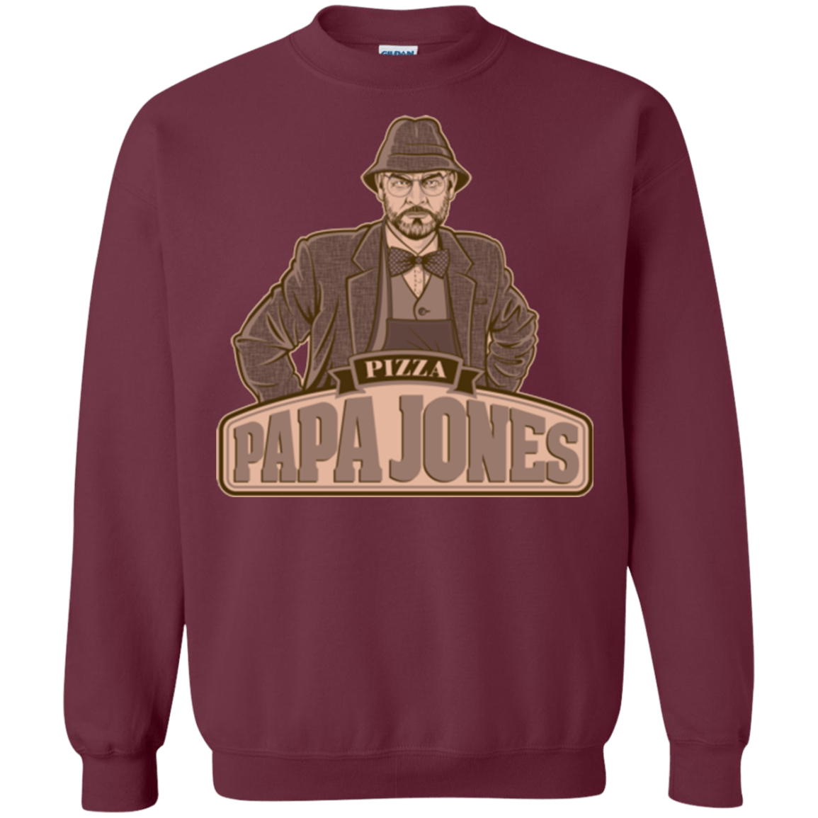 Sweatshirts Maroon / Small Papa Jones Crewneck Sweatshirt