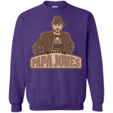 Sweatshirts Purple / Small Papa Jones Crewneck Sweatshirt