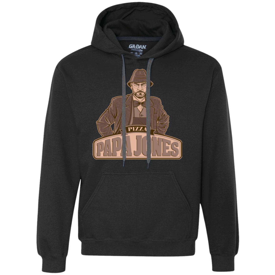 Sweatshirts Black / Small Papa Jones Premium Fleece Hoodie