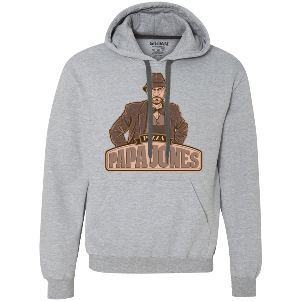 Sweatshirts Sport Grey / Small Papa Jones Premium Fleece Hoodie