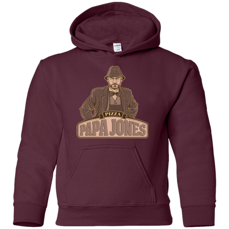 Sweatshirts Maroon / YS Papa Jones Youth Hoodie
