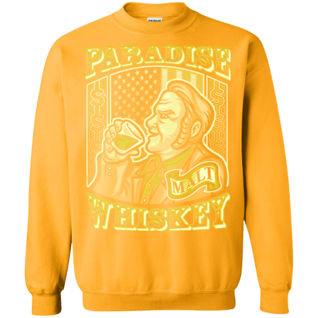 Sweatshirts Gold / Small Paradise Whiskey Crewneck Sweatshirt