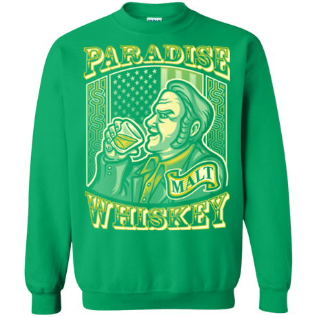 Sweatshirts Irish Green / Small Paradise Whiskey Crewneck Sweatshirt
