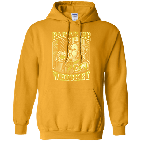 Sweatshirts Gold / Small Paradise Whiskey Pullover Hoodie