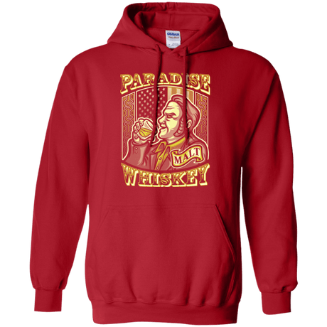 Sweatshirts Red / Small Paradise Whiskey Pullover Hoodie