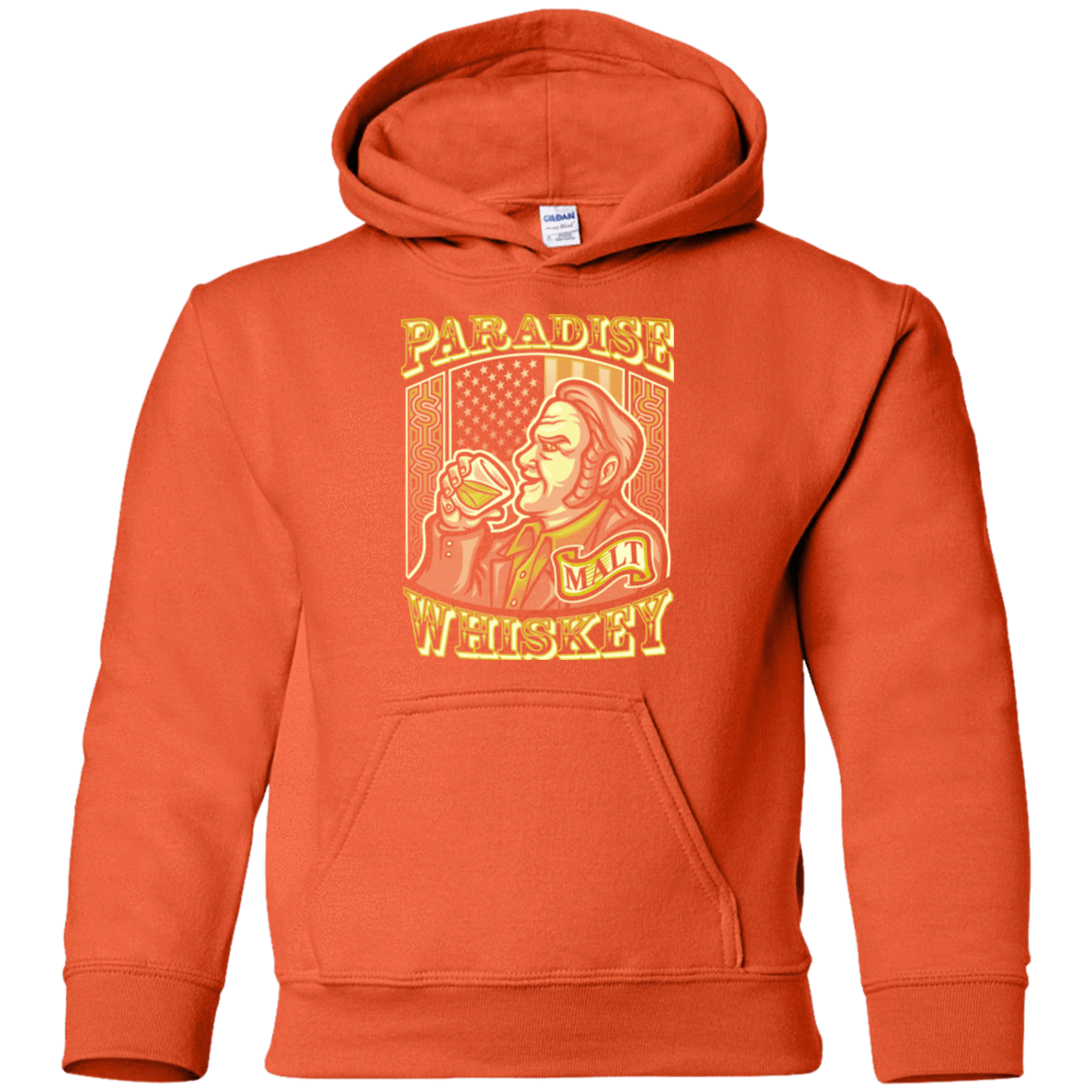 Sweatshirts Orange / YS Paradise Whiskey Youth Hoodie
