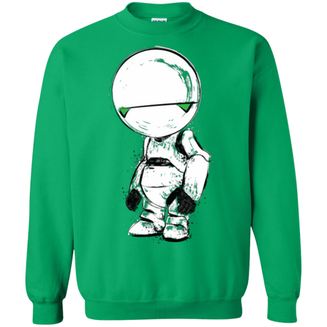 Sweatshirts Irish Green / Small Paranoid Android Crewneck Sweatshirt
