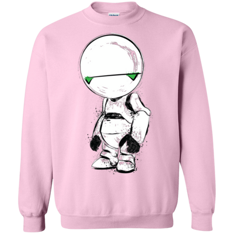 Sweatshirts Light Pink / Small Paranoid Android Crewneck Sweatshirt